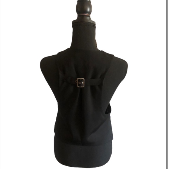 Alice + Olivia | Black Vest | Size Small - Picture 2 of 7